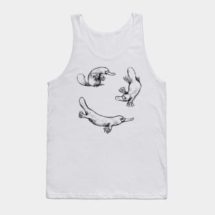Sketches of a Platypus Tank Top